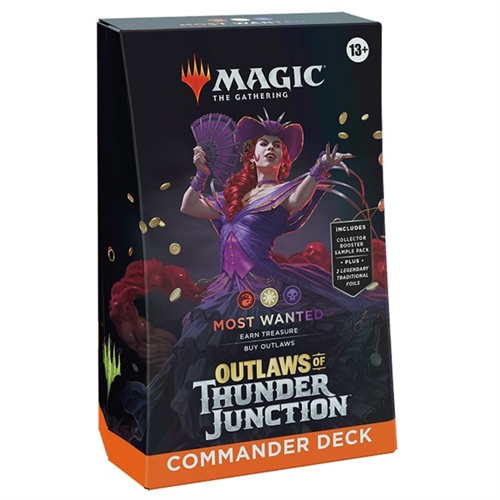 Outlaws of Thunder Junction - Commander Deck - Most Wanted - Magic the Gathering